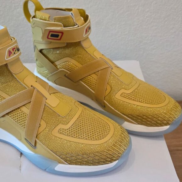 APL Athletic Propulsion Labs Super Future Champagne Sneakers Men 13 Women 14.5 - Picture 9 of 10
